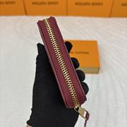 Colestore Louis Vuitton Zippy Coin Purse Burgundy/Red  11x8x1cm - 6