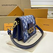 Colestore Louis Vuitton LV Dauphine Blue 20x15x9cm - 5