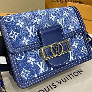 Colestore Louis Vuitton LV Dauphine Blue 20x15x9cm - 2