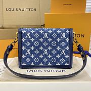 Colestore Louis Vuitton LV Dauphine Blue 25x17x10.5cm - 4