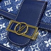 Colestore Louis Vuitton LV Dauphine Blue 25x17x10.5cm - 2
