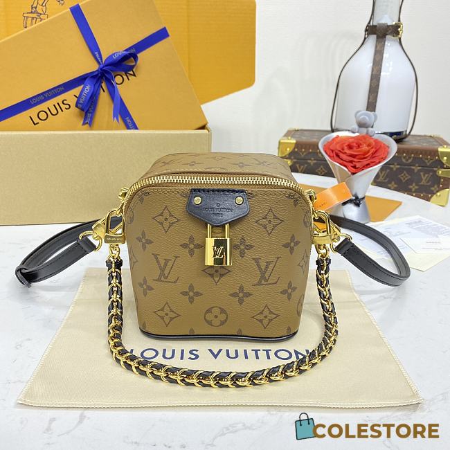 Colestore Louis Vuitton Just In Case Brown Monogram Canvas 13x14x11.5cm - 1