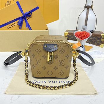 Colestore Louis Vuitton Just In Case Brown Monogram Canvas 13x14x11.5cm