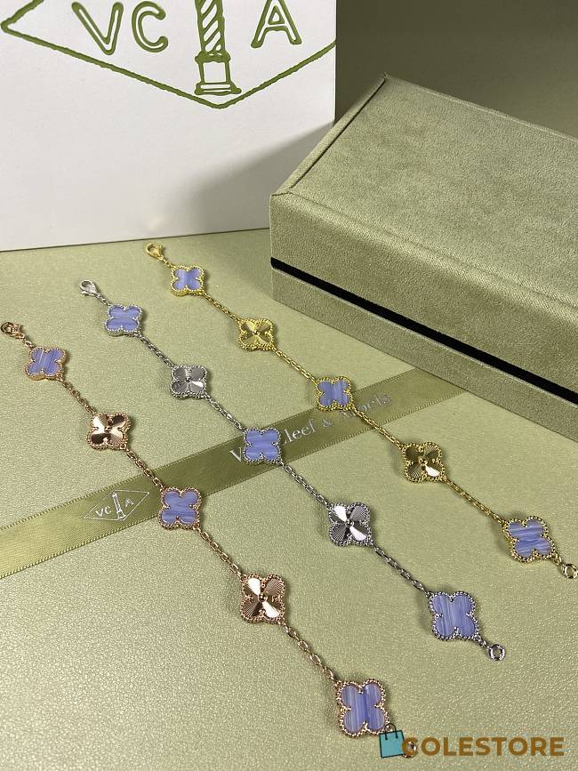 Colestore Van Cleef & Arpels Vintage Alhambra 5 Motifs Bracelets - 1