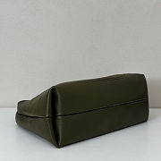 Colestore Gucci Softbit Maxi Shoulder Bag Forest Green Leather 46x26x16cm - 5