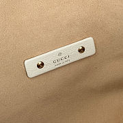 Colestore Gucci Softbit Maxi Shoulder Bag White Leather 46x26x16cm - 4
