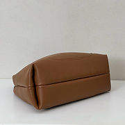 Colestore Gucci Softbit Maxi Shoulder Bag Brown Leather 46x26x16cm - 5