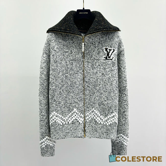 Colestore Louis Vuitton Zippered Knitted Blouson  - 1