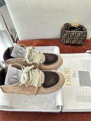 Colestore Dior Roadie Sneaker Beige and Brown - 6