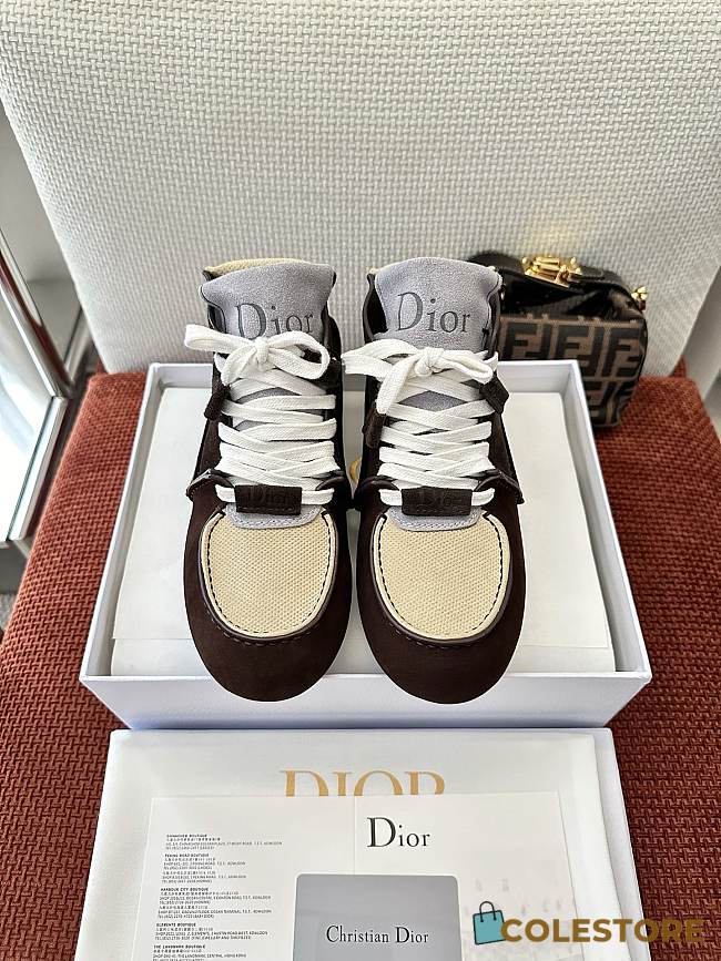 Colestore Dior Roadie Sneaker Dark Brown - 1