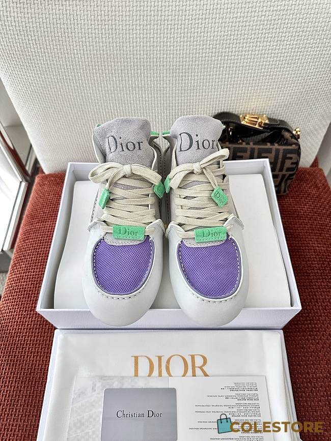 Colestore Dior Roadie Sneaker Light Grey Suede - 1