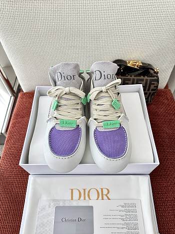 Colestore Dior Roadie Sneaker Light Grey Suede