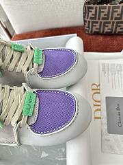Colestore Dior Roadie Sneaker Light Grey Suede - 6