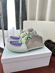Colestore Dior Roadie Sneaker Light Grey Suede - 2