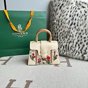 Colestore Goyard Saigon PM Bag White Flower 20x12x28cm - 1