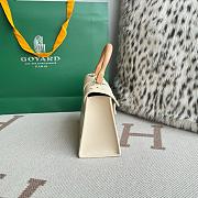 Colestore Goyard Saigon PM Bag White Flower 20x12x28cm - 5