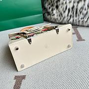 Colestore Goyard Saigon PM Bag White Flower 20x12x28cm - 4