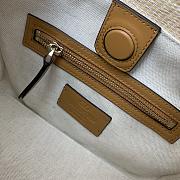 Colestore Valentino Garavani Antibes Small Shopping Bag In Jacquard Raffia With Cherryfic Pattern 22x19x12cm - 4