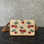 Colestore Valentino Garavani VLogo Signature Cherryfic Mini Shoulder Bag 20x12x5cm - 1