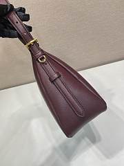 Colestore Prada Sac Aimee Bordeaux Boho Bag 39x24x12cm - 6