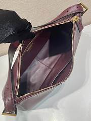 Colestore Prada Sac Aimee Bordeaux Boho Bag 39x24x12cm - 5
