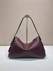 Colestore Prada Sac Aimee Bordeaux Boho Bag 39x24x12cm - 2