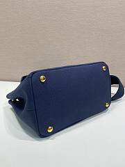 Colestore Prada Jardiniere Small Cotton Canvas Handbag 26x19x15cm - 4
