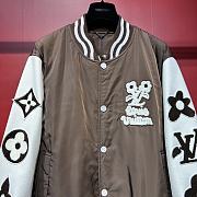 Colestore Louis Vuitton Embroidered Varsity Jacket Men - 5