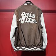 Colestore Louis Vuitton Embroidered Varsity Jacket Men - 3