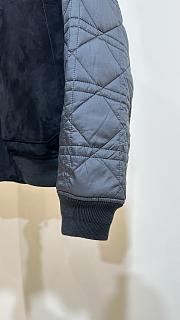 Colestore Dior Zipper Varsity Blouson Jacket Black - 6