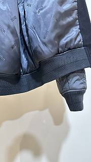 Colestore Dior Zipper Varsity Blouson Jacket Black - 5