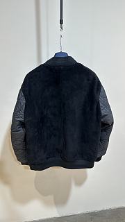 Colestore Dior Zipper Varsity Blouson Jacket Black - 3
