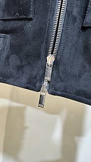 Colestore Dior Zipper Varsity Blouson Jacket Black - 2