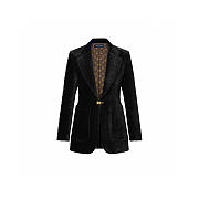Colestore Louis Vuitton Velvet Schoolboy Blazer Black - 1