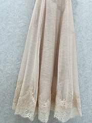 Colestore Zimmermann Solid Color Lace Slip Dress Beige - 6