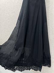Colestore Zimmermann Solid Color Lace Slip Dress Black - 5