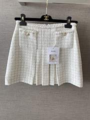 Colestore Chanel Frog Button Trim Skirt - 5