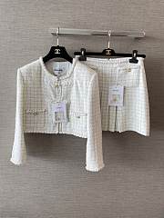 Colestore Chanel Frog Button Trim Skirt - 2