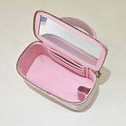 Colestore Chanel Vanity Rectangular Top Handle Light Pink Lambskin 17cm - 2