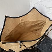 Colestore Chanel Maxi Shopping Bag Calfskin & Gold-Tone Metal Beige 36×59×13cm - 2
