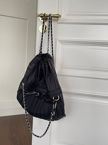 Colestore Chane Black Drawstring Backpack 44x35cm