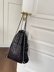 Colestore Chane Black Drawstring Backpack 44x35cm - 5
