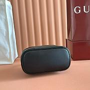 Colestore Gucci GG Marmont Mini Vanity Bag In Black Leather 19x11.5x9cm - 4