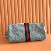 Colestore Gucci Giglio Large Tote Bag in Light Denim 60×47×16cm - 5