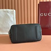 Colestore Gucci Betty Medium Tote Bag in Black Leather 28 x 24 x 16cm - 6