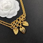Colestore Chanel Necklace Metal & Resin Golden & Black - 3