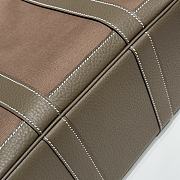 Colestore Hermes Garden Party 30 Bag Taupe Etoupe-like Brown Canvas 30x20x13cm - 2