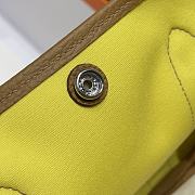 Colestore Hermes Garden Party 30 Bag Jaune Soleil & Gold Canvas 30x20x13cm - 5