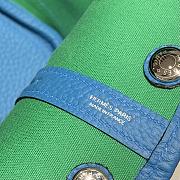 Colestore Hermes Garden Party 30 Bag Blanc & Bleu Jean 30x20x13cm - 6