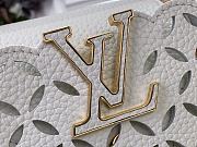Colestore Louis Vuitton Capucines Mini White Lily 14 x 8 x 21cm - 5